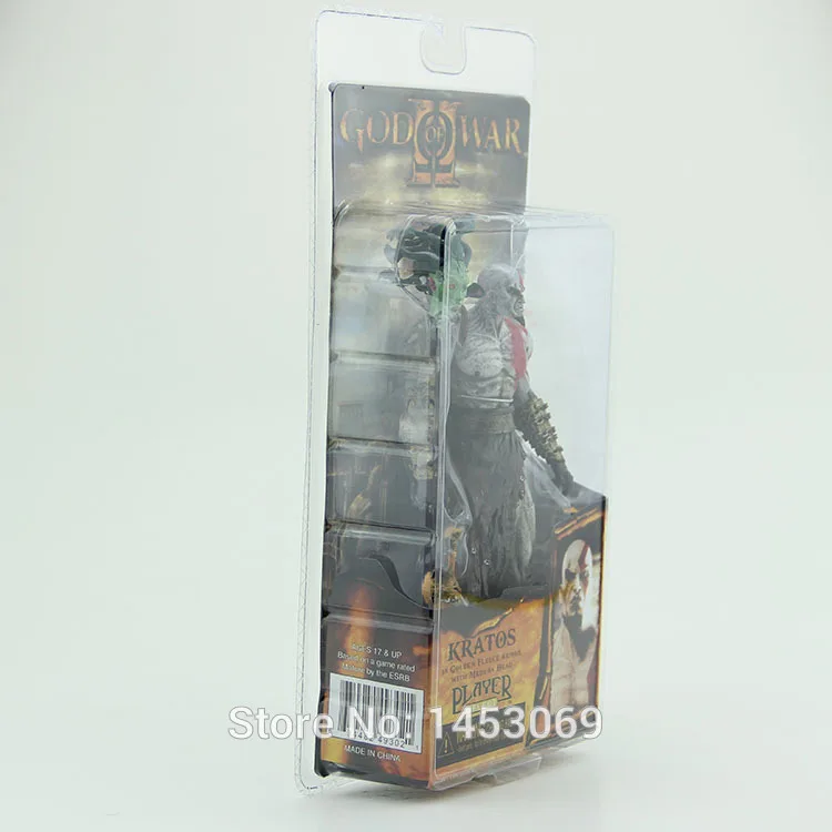 God of War 1 шт. 7," NECA God of War Кратос из золотого флиса Броня с головой Медузы ПВХ фигурка коллекция# GOW002