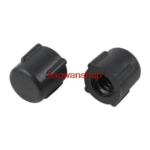 

2 pcs of Rubber 1/4" Screw Cap/Nut for Protecting Items with 1/4" Screw