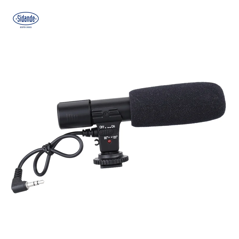 

Studio Microphone Sidande Mic-01 Digital Video DV Camera for Canon Nikon Pentax Olympus Panasonic Digital SLR Camera