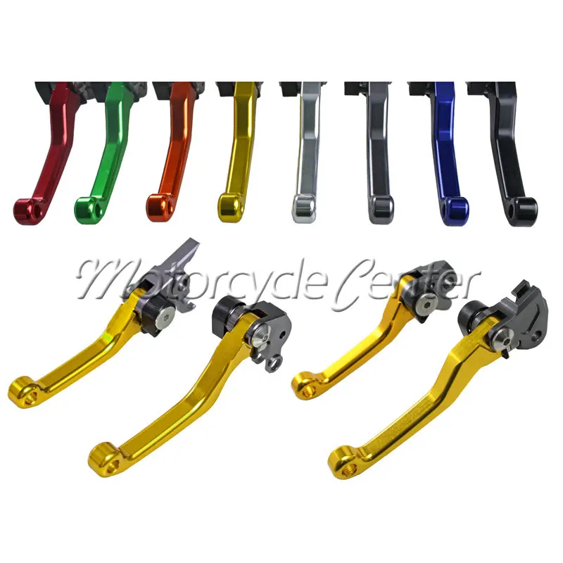 CNC Brake Clutch Levers For Suzuki RMZ250 RMZ 250 2005 2006 Adjustable