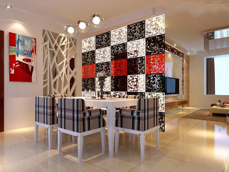 Us 22 2 Entranceway Hanging Pvc Carved Cutout Carving Room Divider Screen Partition Wall Biombo Room Dividers Partitions 8pcs Lot In Screens Room