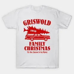 Лучшая мужская футболка Griswold family Christmas t-shirt Merry Christmas t-shirt удобная мужская футболка с круглым вырезом