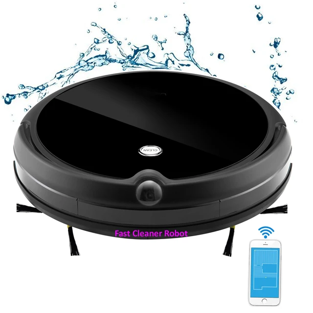 Best Offers Free to Turkey New Arrival Robot Vacuum Cleaner With Camera ,Smartphone Control,Water tank ,Mapping Gryoscope,Smart Memory