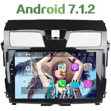 2GB RAM 16GB ROM Android 7.1.2 GPS Navigation 4G LTE Car Radio 12V Bluetooth MP3 Car Stereo for Nissan Tenna 2013 2014 2015