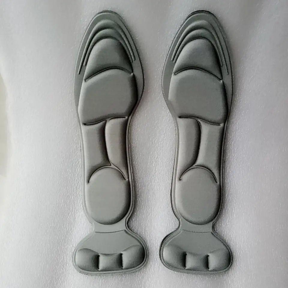 2 шт./лот Новое поступление 7D поддержка арки ортопедический массаж высокие каблуки губка анти боль стельки для обуви подушки вставки