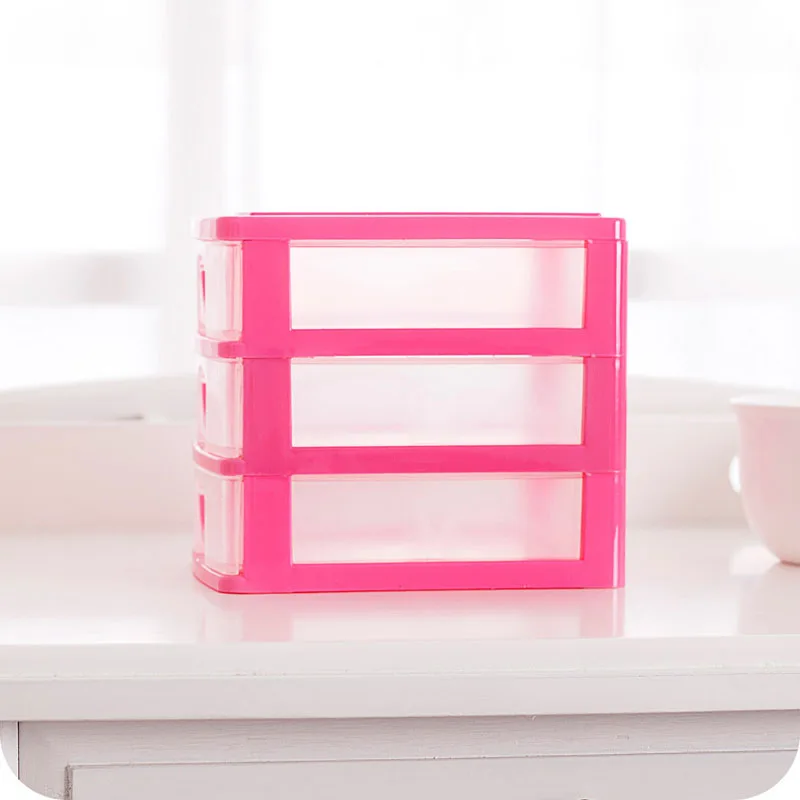 متعددة الوظائف صندوق تخزين مكتبي درج تخزين ماكياج المنظم الجدول مجوهرات التجميل المنزل أشتات أصحاب