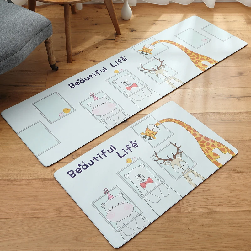 Best Anti Fatigue Mattress Floor Mat Kitchen Mat Living Room Home Skid Resistant Leatherwear Comfortable