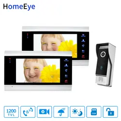 HomeEye 7 ''видео видеопереговорное устройство 1200TVL IP65 Водонепроницаемый Обнаружение движения экранного меню Ночное Видение безопасности