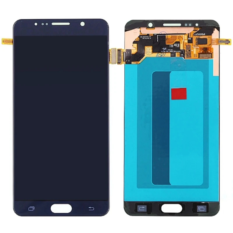 Original Amoled N920C LCD For Samsung Galaxy Note 5 LCD Frame Touch Screen Assembly SM-N920F LCD Display Screen With Burn Shadow