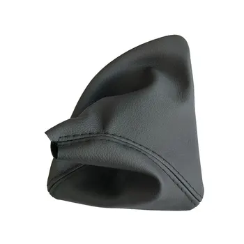 

Right Hand Driving Car Shift Gear Stick Manual Shift Boot Black Leather Boot For BMW 1 Series E81 E82 E87 E88 Car Styling