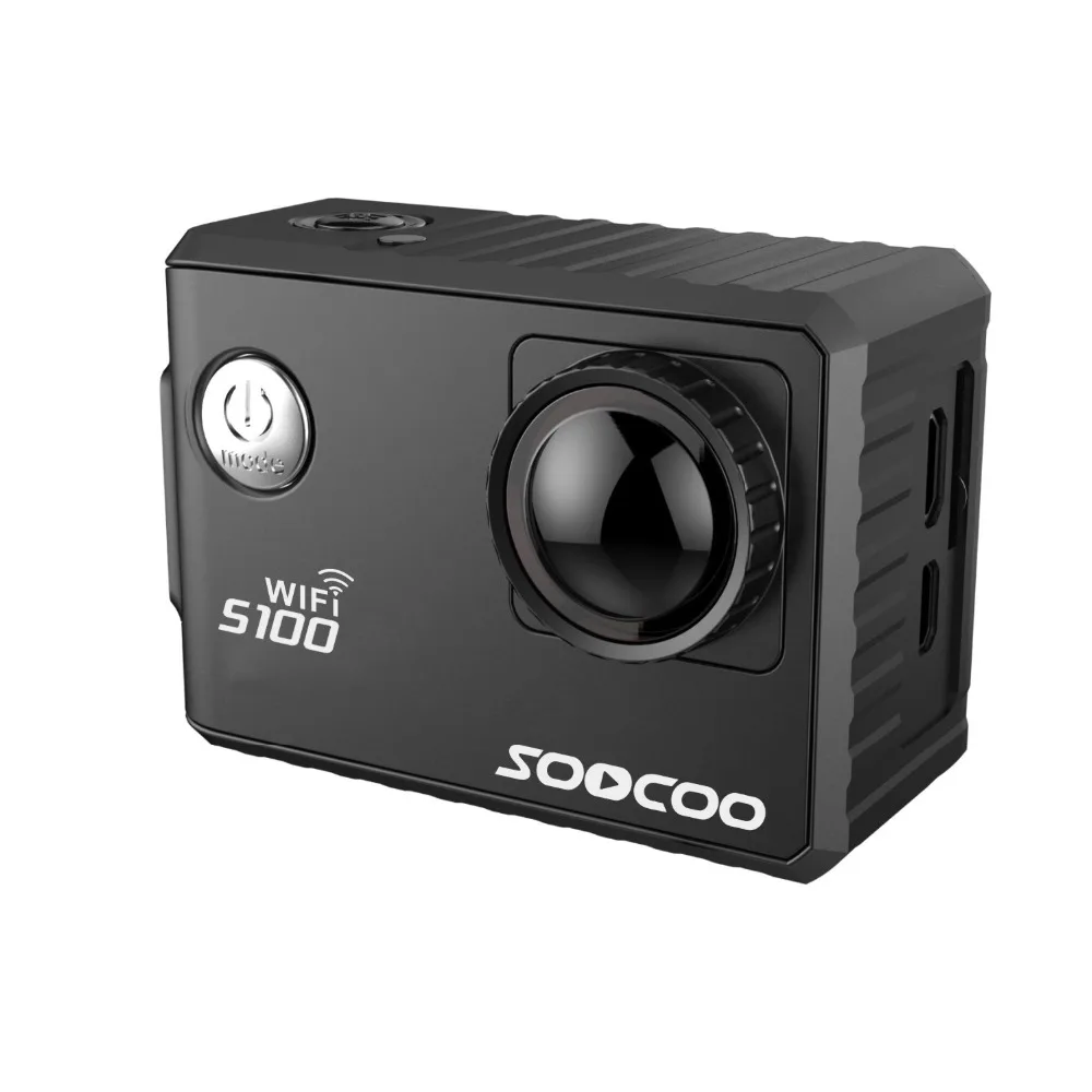 SOOCOO Экшн-камера S100 Pro Ultra 4K 24FPS Wifi сенсорный экран 30 м водонепроницаемый DV Встроенный гироскоп с gps расширение Спортивная камера - Цвет: S100