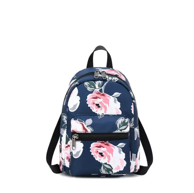 

Best selling 2019 new printed backpack shoulder-shoulder dual-use backpack Europe and America diagonal girl casual bag