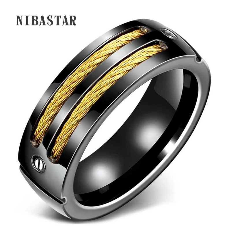 bague or et noir homme bague or et noir homme