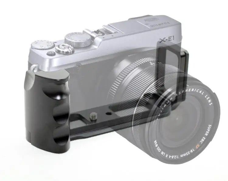 XILETU подходит для Fujifilm Fuji X-E1 X-E2 беззеркальная камера Штативная головка быстросъемная пластина рукоятка CNC металлический LB-XE1 Q19821