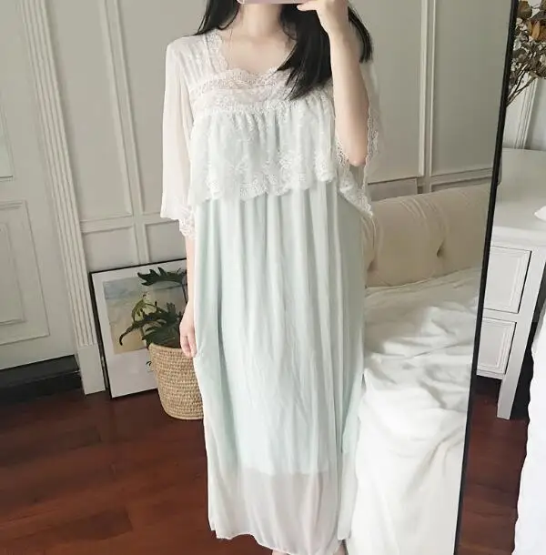 half sleeve nightdress