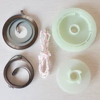 5200 5800 52cc 58cc Chinese Chainsaw Easy Starter Recoil Spring Pulley Rope Repair Kit Gas Saws 2