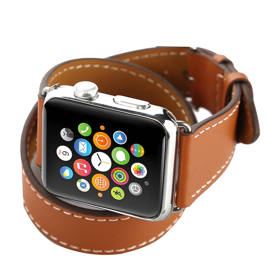 Genuine Leather Strap For iwatch Bracelet Apple Watch Band 42mm 38mm Sport Bracelet For Series 3 2 1 Watch Strap (10)