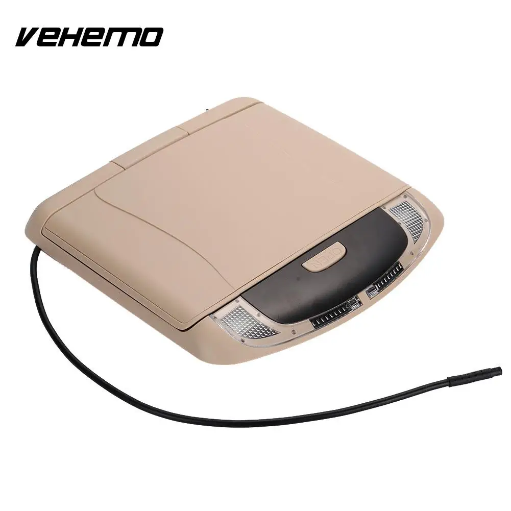 

Vehemo 9 Inch Ceiling Roof Mount Display Reversing Image Car Monitor Portable Vehicles Car Display Recorder Smart Car