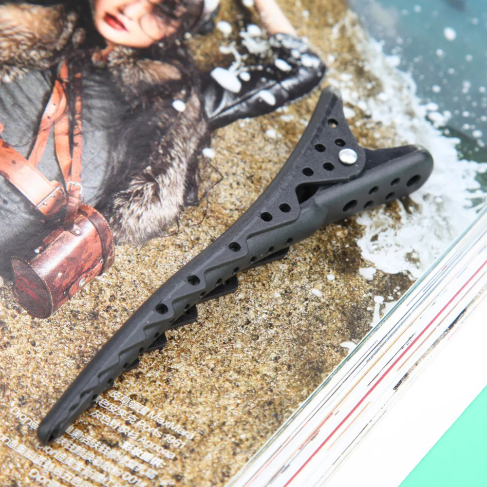 6Pcs Hair Clips Mouth Professional Hairdressing Salon Hairpins Hair Accessories Headwear Barrette Hair Care Styling Tools Black 6Pcs Hair Clips Mouth Professional Hairdressing Salon Hairpins Hair Accessories Headwear Barrette Hair Care Styling Tools Black