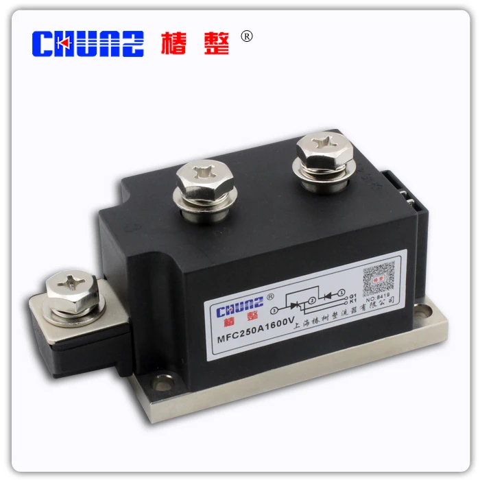

[ZOB] RELAY MFC250A common thyristor, rectifier tube hybrid module - zhuangshuyuan CHUNZ
