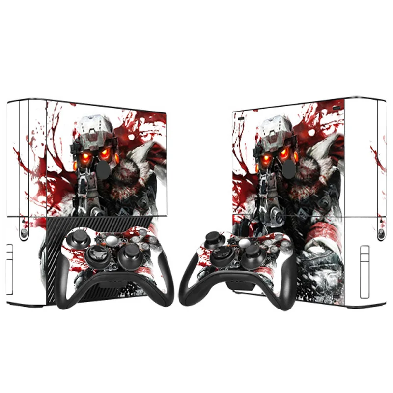 

Vinyl Skin sticker cover full body For Xbox 360 E Console Controller