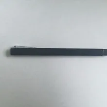 100 шт черная квадратная шариковая ручка с индивидуальная печать логотипов для одного цвета одной позиции оптом