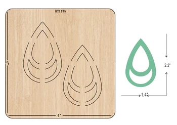 

earrings cutting dies 2019 die cut & wooden dies Suitable for common die cutting machines on the marke