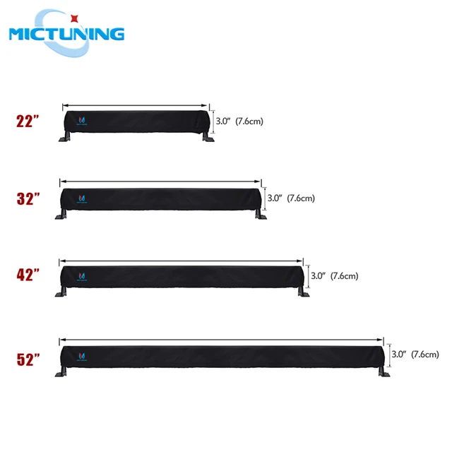 Copertura Per Barra LED 42 Pollici - Nylon Impermeabile Per Barre Dritte E Curve - Foto 10