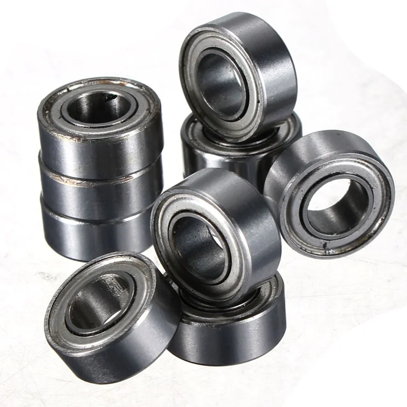 

10pcs MR105 MR105ZZ Metal Sealed Shielded Miniature Mini Bearing Ball 5 x 10 x 4mm Deep groove ball bearings