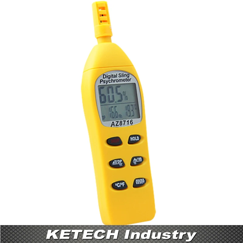 AZ8716 Handheld Temperature And Humidity Meter Testerin Moisture