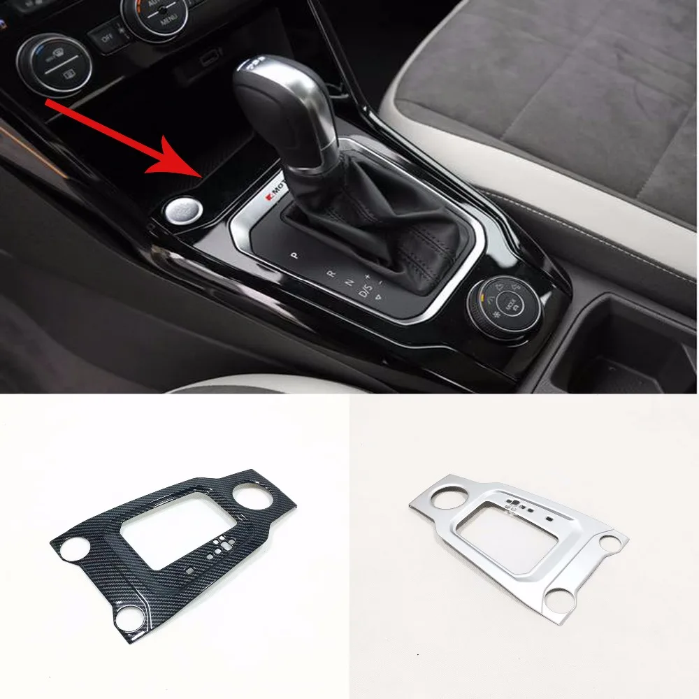 

Inner Gear Shift Box Panel Frame Trim For VW Volkswagen T-ROC 2017 2018