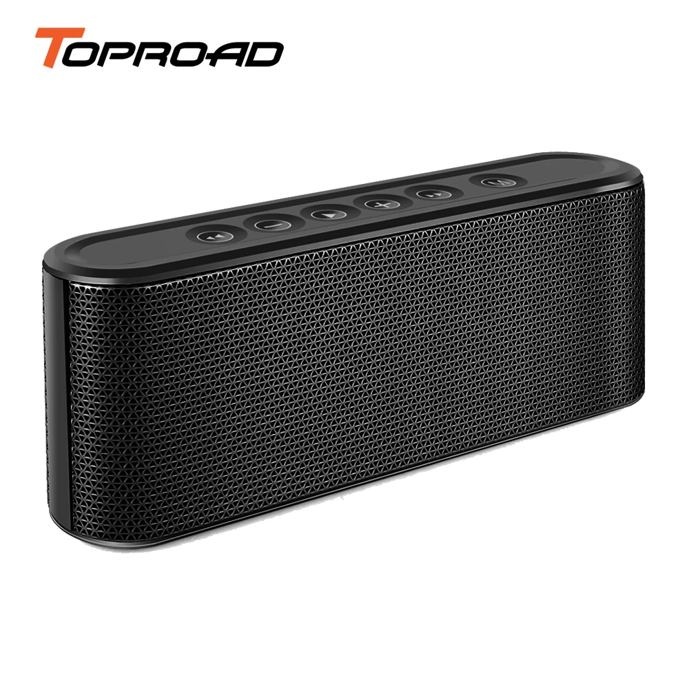 

TOPROAD Portable Bluetooth Speaker Touch Wireless Subwoofer Sound Music Player Caixa de som Support Handsfree U-disk Power bank
