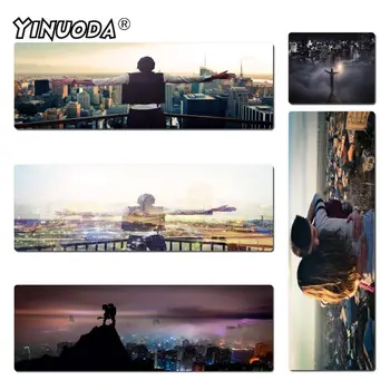 

Yinuoda Personalized Cool Fashion Embracing the city Gaming Or Office Mats Size 180*220 200*250 250*290 300*600 and 400*900*2mm