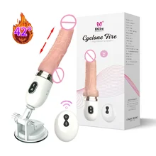 Realistic Big Dildo Vibrator Adult Sex Toys For Women Masturbator Wireless Remote Penis Heating Telescopic Vibration Erotic Toys Realistic Big Dildo Vibrator Adult Sex Toys For Women Masturbator Wireless Remote Penis Heating Telescopic Vibration Erotic Toys