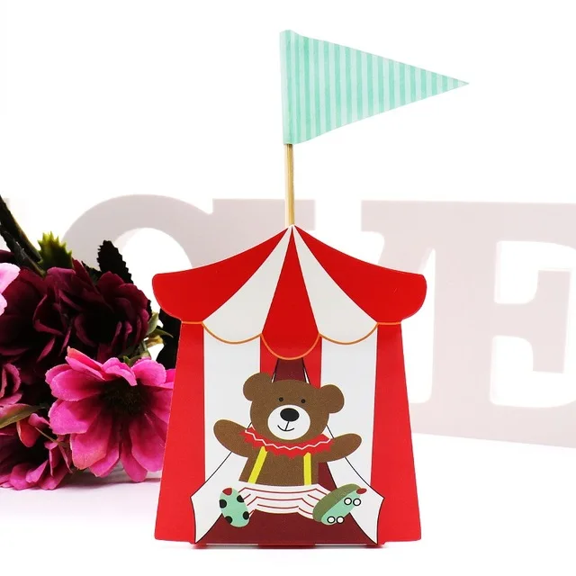 Креативная цирковая тематика Мультяшные игрушки для дня рождения одноразовая тарелка для чашки цирк баннер из воздушных шаров вечерние украшения