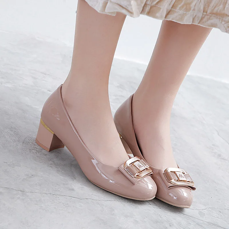 women's medium heel dress shoes