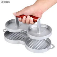 NOOLIM DIY Гамбургер Пресс 2 комплекта круглый Форма мясо Пресс es говядины Burger чайник Плесень полезные Кухня аксессуары