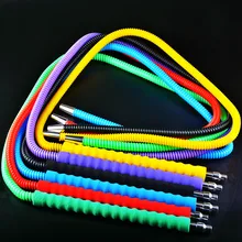 Кальян chicha трубы инструмент кальян головы аксессуары для чаши 1,8 м высококачественный алюминиевый стержень кальян шланг