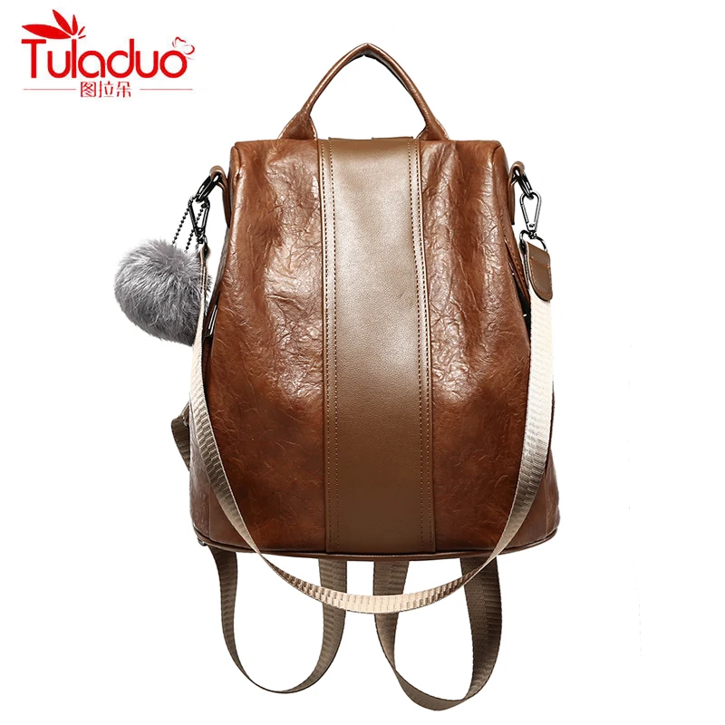 

High Quality PU Leather Women Backpacks Famous Designer Brand Women Backpacks Patchwork School Bags For Teenage Girls Rucksack