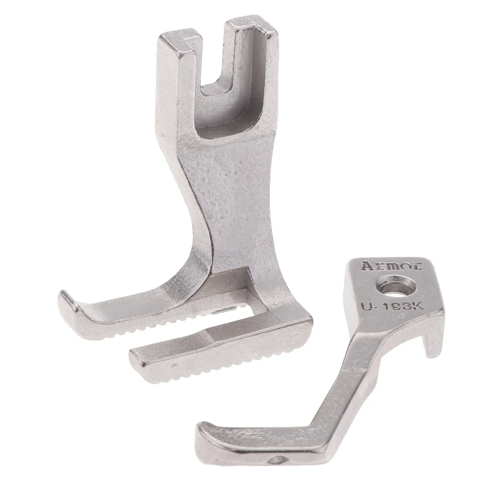 Industrial Sewing Machine Walking Piping & Welting Zipper Feet Set U192 U193
