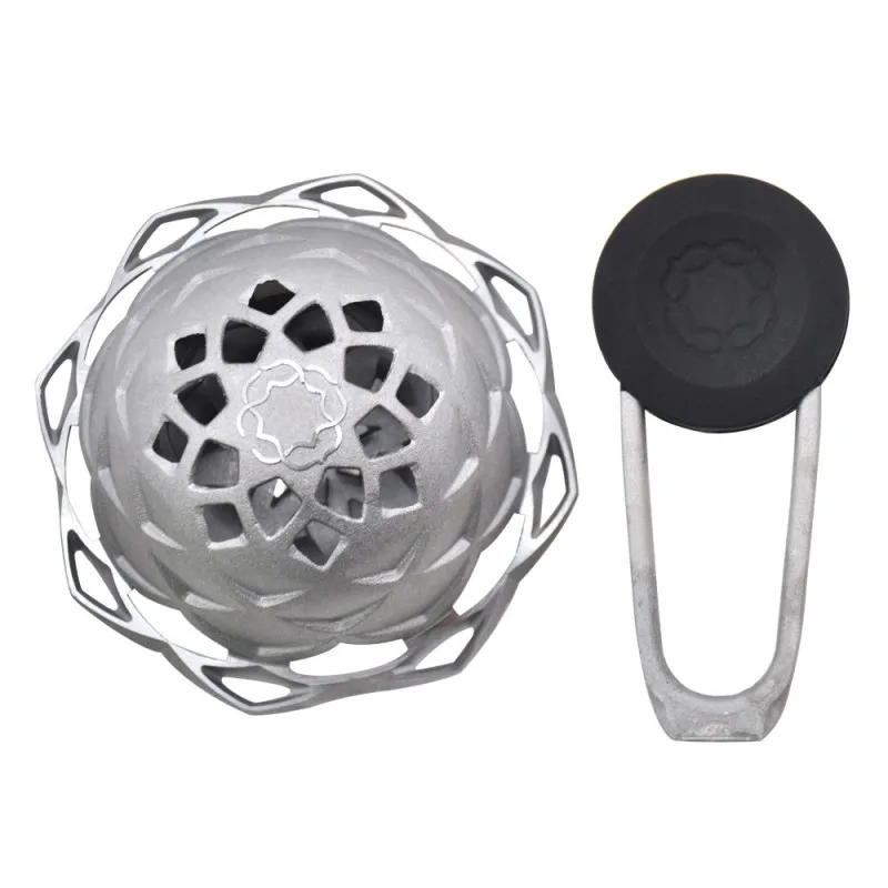 

Metal Kaloud Lout Hookah Charcoal Holder Shisha Hookah Bowl One Handle Shisha Charcoal Burner Narghile Sheesha Chicha Accessorie