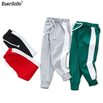 

Spring Autumn Cotton Kids School Pants For Girls Boys Trousers Children's Sports Pants Boy Girl Sweatpants
