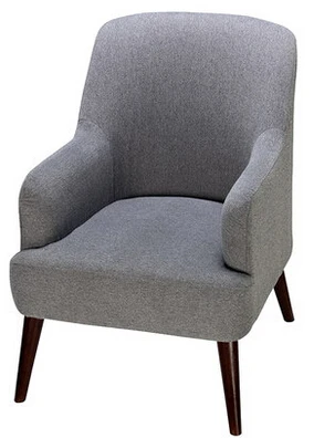 Single person sofa leisure chairs Solid wood Europe type cloth art sofa A beanbag chair
