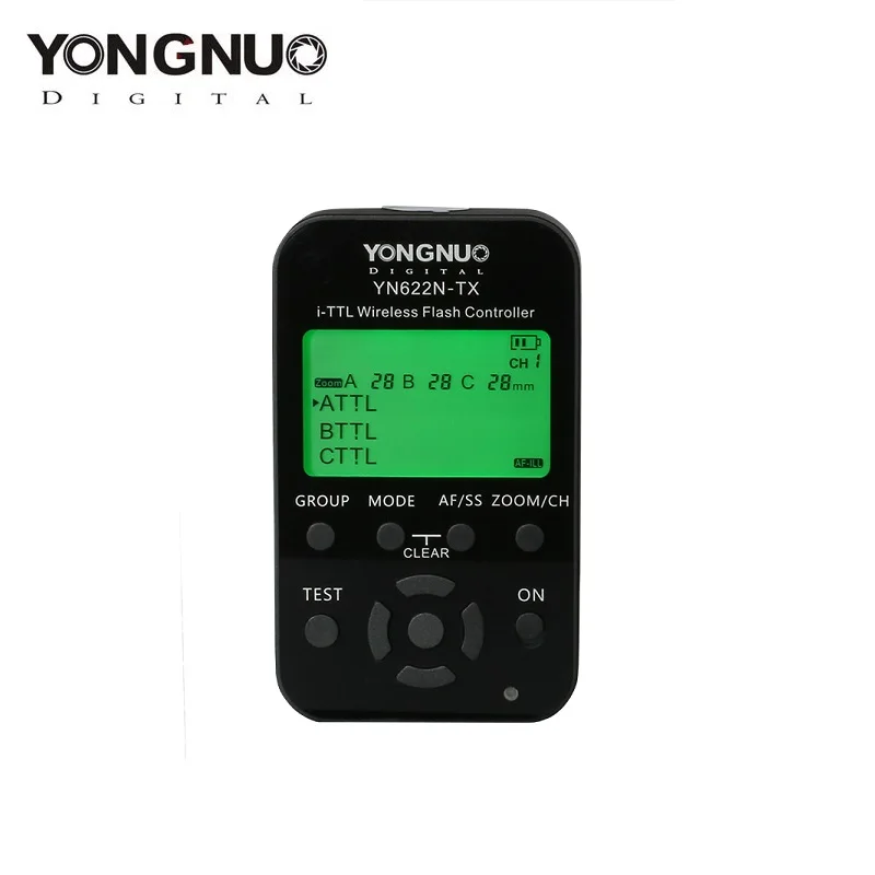 YONGNUO YN622N-TX   YN-622N-RX    TTL HSS 1/8000 . . 622N    Nikon DSLR