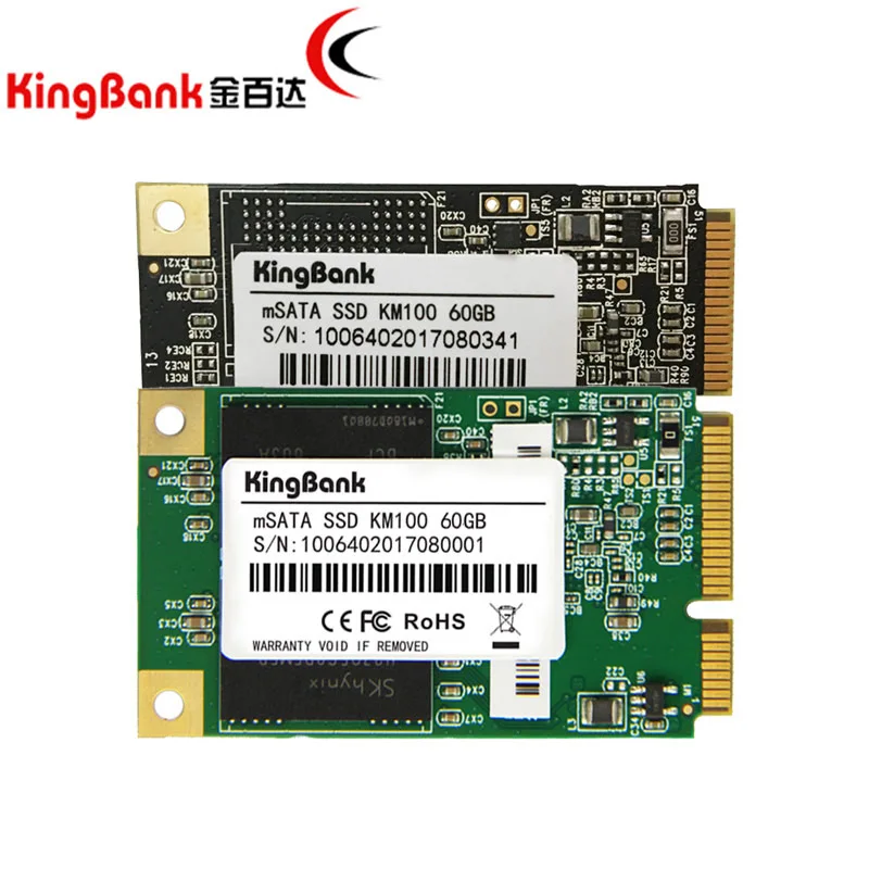 

KingBank SSD KM100 mSATA 50x30mm 60GB 120GB 240GB Internal Solid State Drive Hard Drive Disk HD HDD for Laptop Desktop PC 120 GB