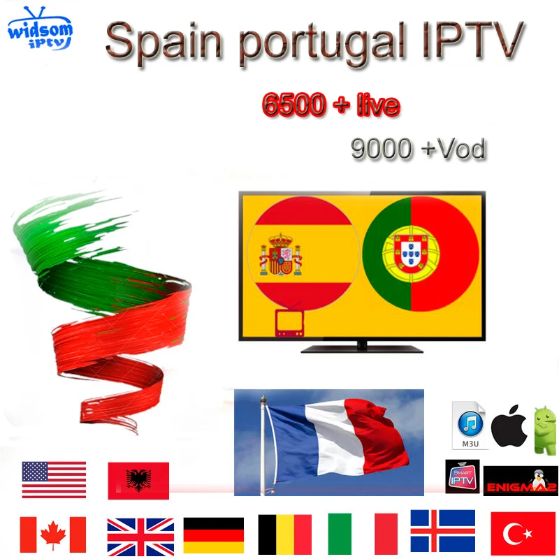 

IPTV Subscription Portugal IPTV Spain France UK German Arabic Dutch Sweden French Poland Europe IPTV M3U Mag 6000 Live