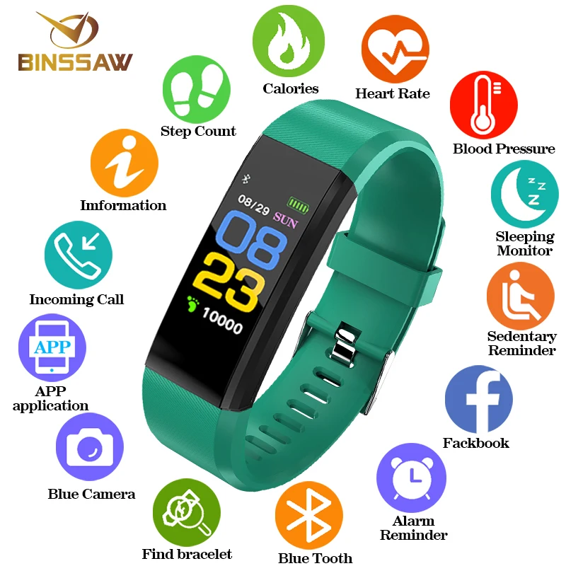 fashion smart watch blood pressure