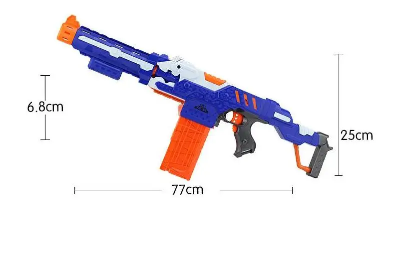 Kaufen Elektrische Weiche Kugel Spielzeug Pistole Pistole Sniper Gewehr Kunststoff Gun Arme Arma Spielzeug Für kinder Geschenk Perfekte Geeignet für Nerf spielzeug Pistole