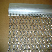 Декоративная алюминиевая цепь занавеска для летающего экрана