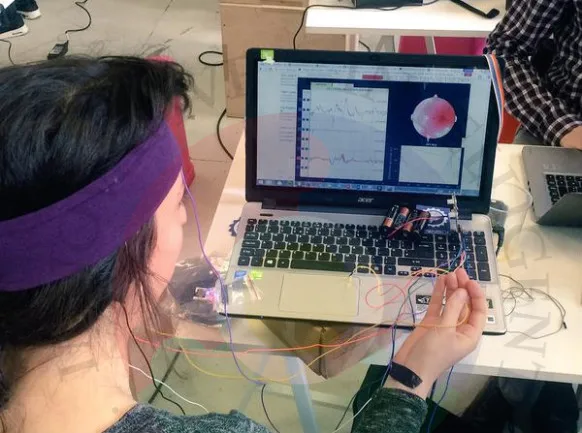 1 шт. OpenBCI V3 8 бит EEG модуль мозговой волны-8 каналов-официальная Проводная версия